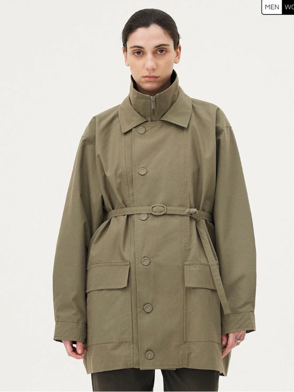 Noyoco haro brown checks long jacket | NWT - Picture 3 of 4